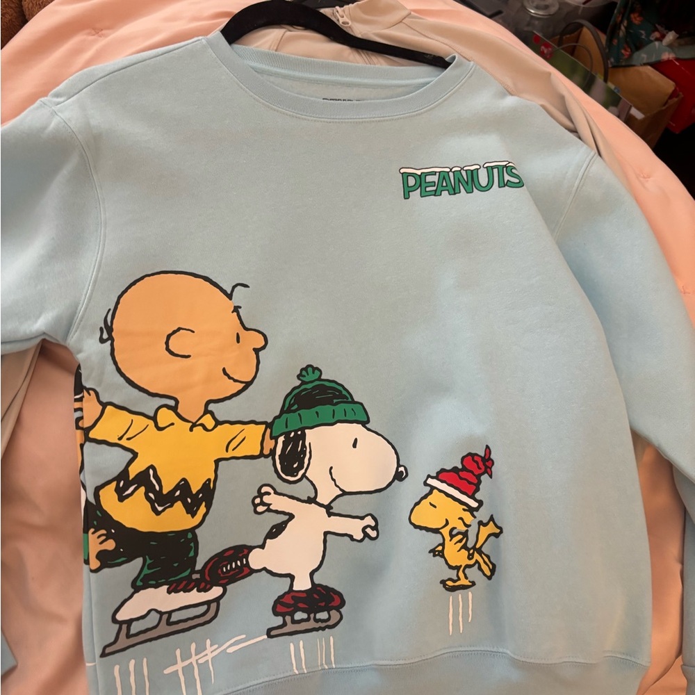 Peanuts Sky Blue Crewneck